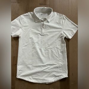 Bylt polka dot polo